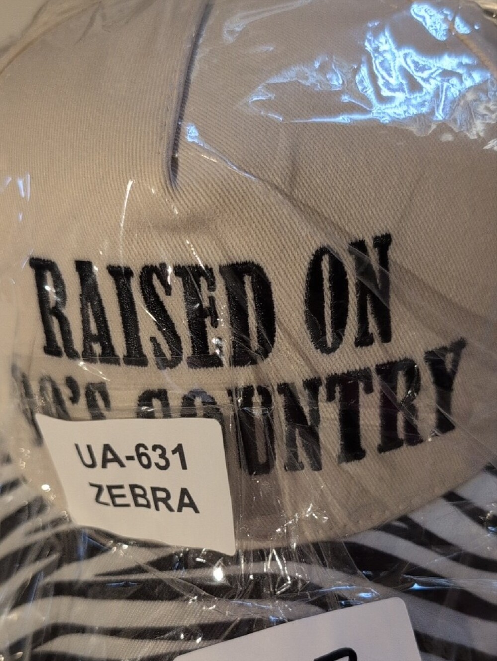 NEW! Zenana Outfitters Women's Zebra Print Trucker Hat - Picture 2 of 5